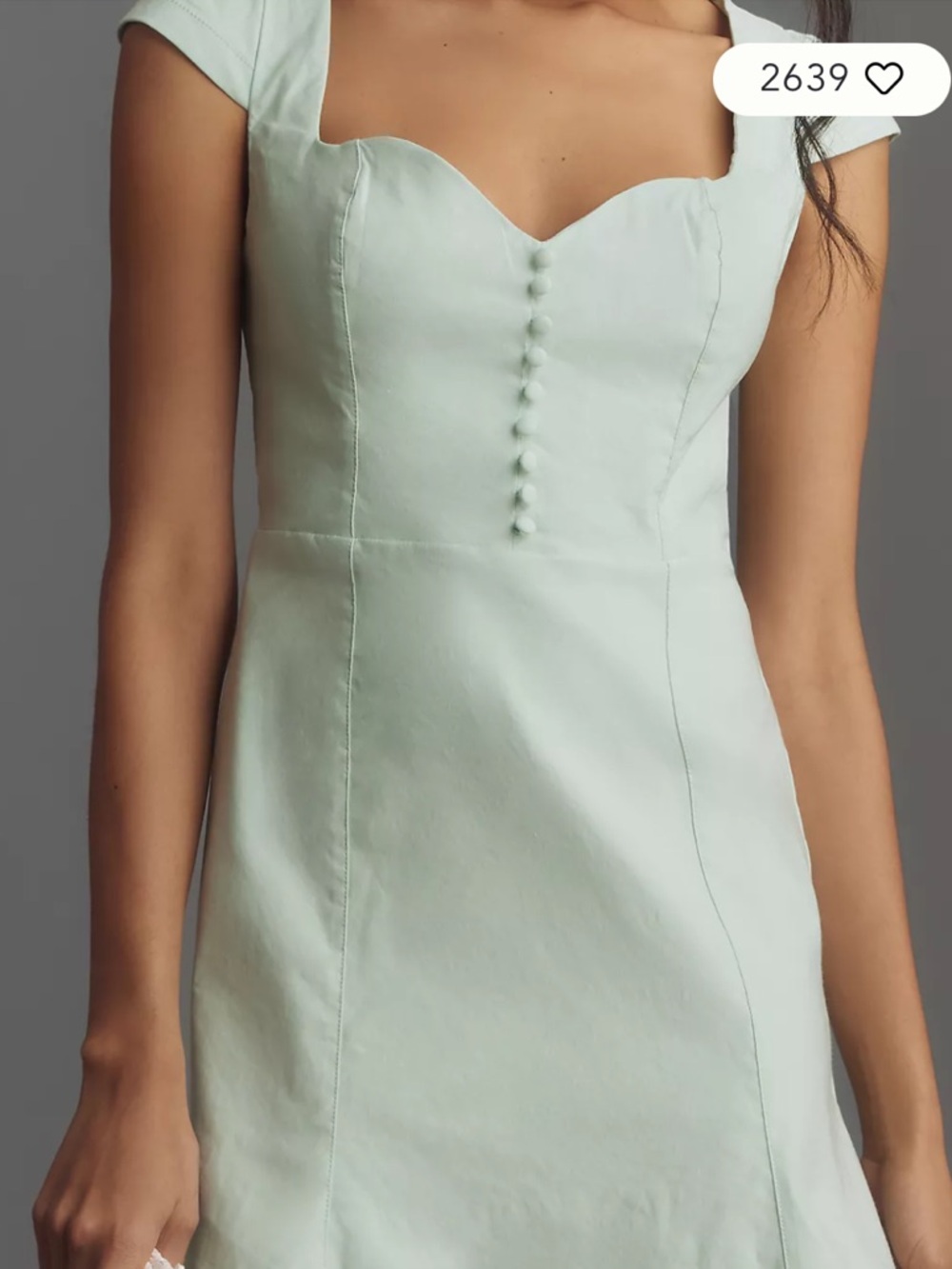 NWT Anthropologie The Cecily Fit & Flare Sweetheart Dress
